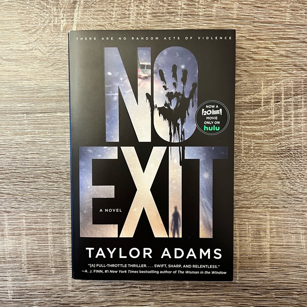 No Exit by Taylor Adams Book